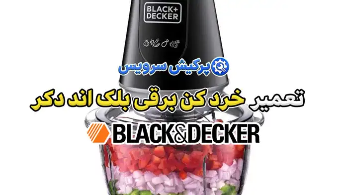 تعمیر خردکن برقی بلک اند دکر | نمایندگی تخصصی تعمیرات خرد کن برقی بلک اند دکر Black & Decker